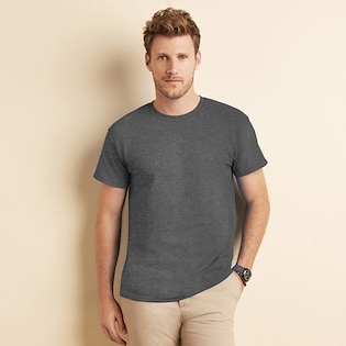 Gildan Ultra Cotton - jaspeado oscuro