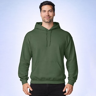 Gildan Heavy Blend Hooded Sweat - verde militar