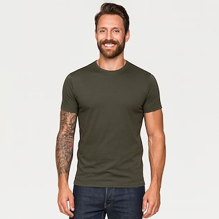 Tee Jays Interlock Tee - oliva oscuro