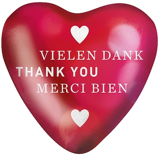 Corazón de chocolate Greeting, 8,5 g