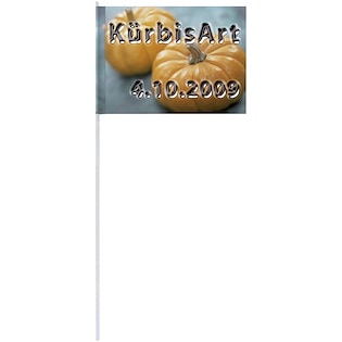 Bandera de papel Topic, 210 x 150 mm