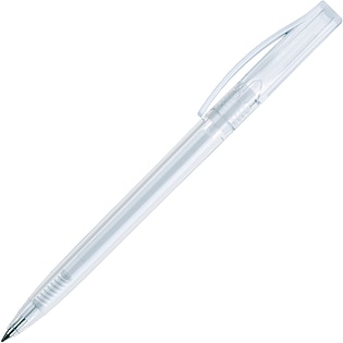 Bolígrafo publicitario Loop Transparent