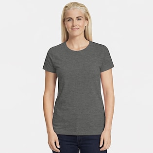 Neutral Ladies Classic T-shirt - gris oscuro jaspeado