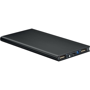 Powerbank Summit, 8.000 mAh - negro
