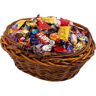Cesta de Navidad Candy Mix, 2500 g