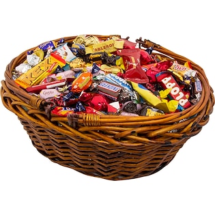 Cesta de Navidad Candy Mix, 3500 g