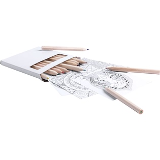 Lápices de colores Mandala