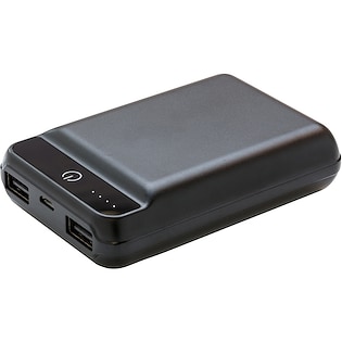 Powerbank Lee, 10.000 mAh - negro