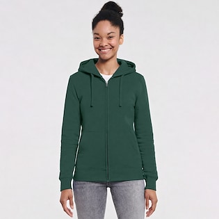 Russell Ladies´ Authentic Hooded Sweat 266F - verde botella