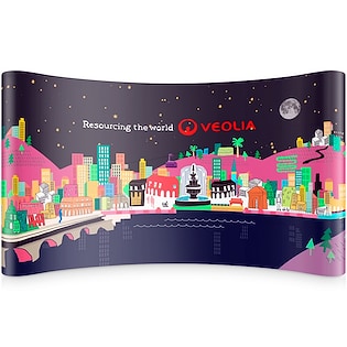 Pared para feria Pop Up XL, 395 cm