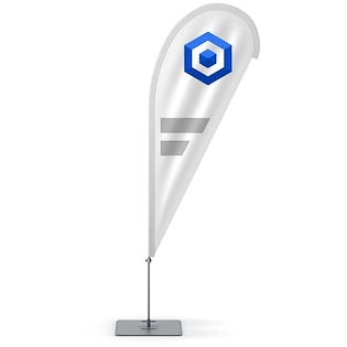 Bandera publicitaria Drop Medium, 310 cm