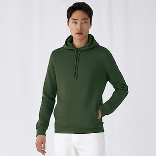 B&C Organic Hooded - verde bosque