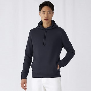 B&C Organic Hooded - azul marino