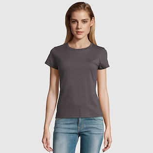 SOL's Imperial Women T-shirt - gris oscuro