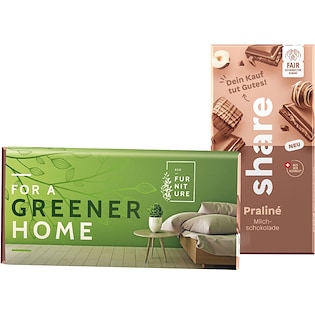 Tableta de chocolate Share Scarlett, 100 g