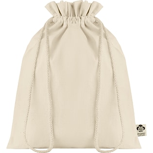 Bolsa de algodón Sylvie M, 32 x 25 cm