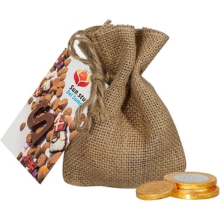 Moneda de chocolate Treasure