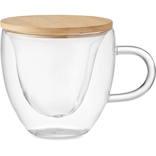 Taza de cristal Loving