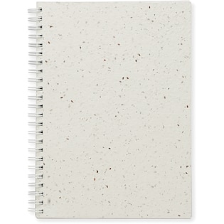 Cuaderno de espiral Blanca A5