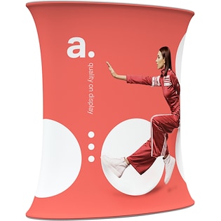 Mesa de exposición Arc Oval