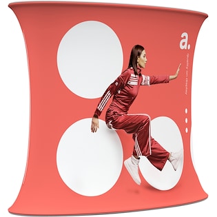 Mesa de exposición Arc Oval Big