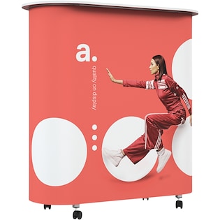 Mesa de exposición Edge Oblong Mini