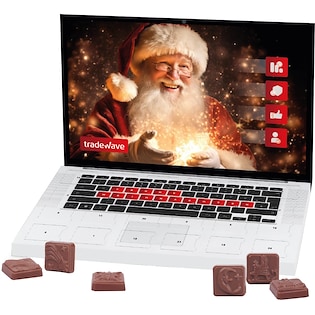 Calendario de adviento Chocolate Laptop