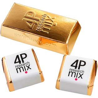 Caja de bombones Gold Bar Duo