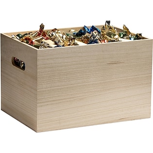 Caja de madera Natale, 4 kg