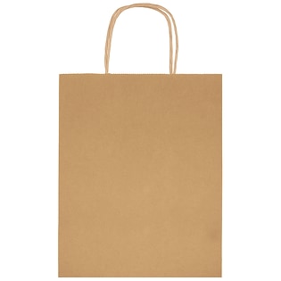 Bolsa de papel Rex Brown 18 x 8 x 22,5 cm