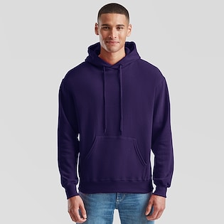 Fruit of the Loom Classic Hooded Sweat - morado