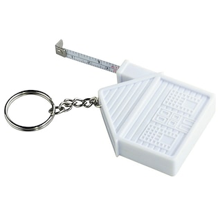 Llavero con cinta métrica House, 2 m