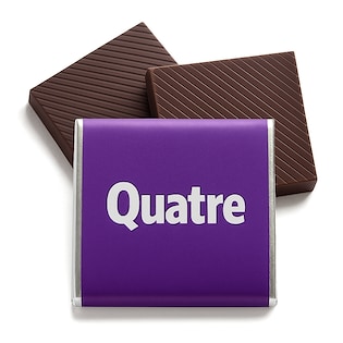 Cuadrado de chocolate Quatre, 5 g