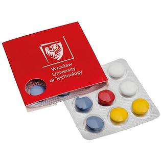 Lentejas de chocolate Blister 9