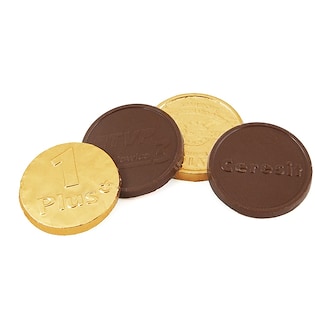 Moneda de chocolate Faust, 55 mm