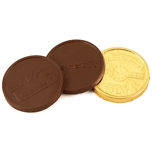 Moneda de chocolate Frescati, 66 mm