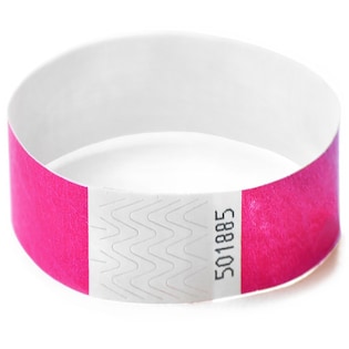 Pulsera para festival Tyvek 25 mm